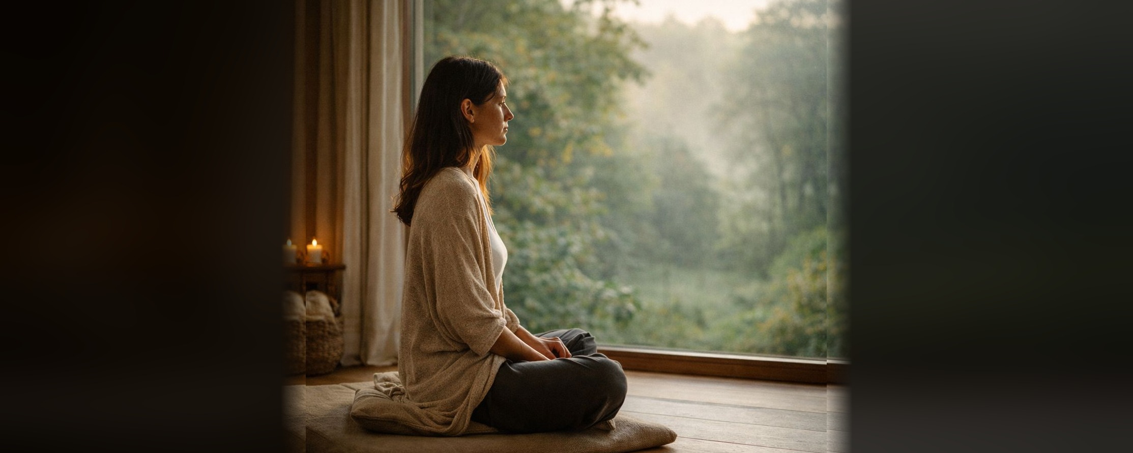 Meditation by the window